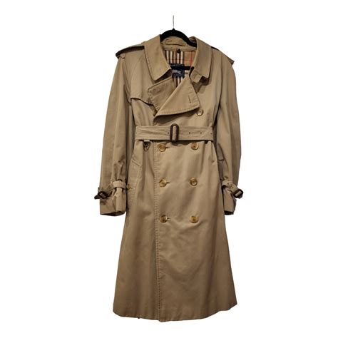 pre owned burberry trench coat.